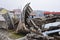 Ship cemetery in greenland