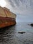 Ship crash Edro III Freetown in Coral Bay, Cyprus