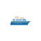 Ship and Cruise solid icon, navigation