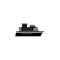 Ship and Cruise solid icon, navigation