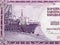 Ship dockside from Yugoslav money