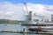 Ship in Falmouth Harbour