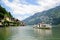 Ship on the Hallstatt Lake