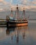 Ship Hector docked in Pictou, Nova Scotia