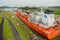 Ship in Panama Canal