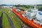 Ship in Panama Canal