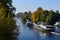 Ship on the River Havel in Summer, Pichelsdorf, Spandau, Berlin