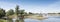 Ship in river ijssel between arnhem and deventer in the netherlands