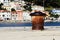 Ship\'s buoy in Mali Losinj pier,Croatia