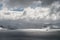 Ship and Sunlight in Antarctica