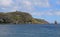 Ship traffic at St John`s harbour, NL Canada