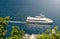 Ship in waters of fiord, Norway, Europe