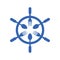 Ship Wheel Steering Seafood Food Symbol Logo