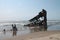 The Ship Wreck of the Peter Iredale