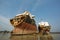 Shipbreaking yard