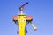 Shipbuilding crane Sampson in Harland and Wolff shipyard