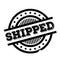 Shipped rubber stamp