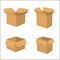 Shipping carton Box Graphic