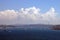 Shipping and ferry traffic near the Bosphorus