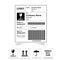 Shipping label barcode template