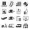 Shipping management icons