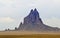 Shiprock, New Mexico, on the Navajo Reservation