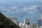 Ships anchored in the strait Victoria