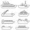 Ships, boats, cargo, logistics, transportation and shipping line