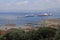 Ships in the channel between Gibraltar and Algeciras