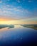 Ships on the great river during white nights