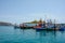 Ships in Los Cristianos port, Tenerife, Spain