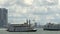 Ships passing one another in new York waters