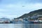 Ships in the port Hammerfest, Norway