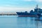 Ships are in port in Kronstadt may 2018