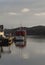 Ships in the Port of Stornoway Scotland UK