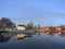 Ships in Rusne Marina, Lithuania