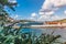 Ships in Skiathos harbor