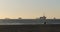 Ships stuck at sea by an offshore oil drilling platform in Southern California