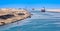 Ships in the Suez Canal