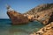 Shipwreck, Amorgos, Cyclades, Greece