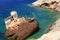 Shipwreck on Amorgos island