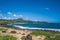 Shipwreck beach as viewed from Poipu point on island of Hawaii