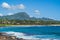 Shipwreck beach as viewed from Poipu point on island of Hawaii