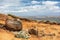 Shipwreck beach in Lanai island, Hawaii. Tourist attraction