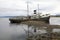 Shipwreck in the port of Ushuaia, Argentina