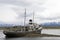 Shipwreck in the port of Ushuaia, Argentina