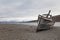 Shipwreck in Skansbukta, Svalbard Islands, Norway