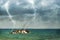 Shipwreck in Tropical Storm