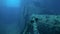 Shipwreck underwater in Red Sea Egypt.