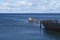 Shipwreck on the waterfront of Punta Arenas, Chile